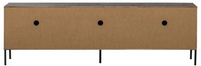 Mobile TV marrone in pino massiccio 180x56x46 cm Bono – WOOOD