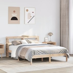 Letto senza materasso 160x200 cm in legno massello di pino