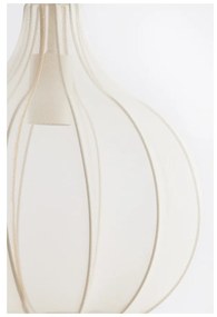 Lampada a sospensione beige con paralume in tessuto ø 29 cm Elati - Light &amp; Living