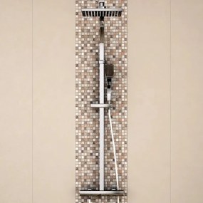 Mosaico pietra beige, 11 pezzi