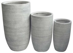 JULIA - set di 3 vasi