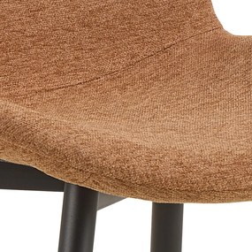 Sedia da pranzo color terracotta Esra – Actona