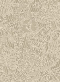 Eijffinger Carta da parati Fiori Pizzo - 340113