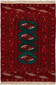 Turkmen Tappeto persiano 80x120 (Iran) Annodato A Mano