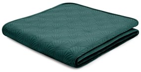 Copriletto trapuntato verde 220x230 cm Art Deco Pearl - Catherine Lansfield