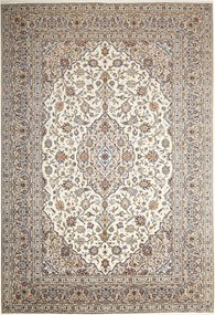 Kashan Tappeto persiano 340x240 Beige (Iran) Annodato A Mano
