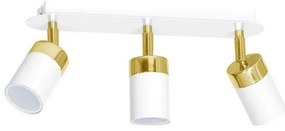 Faretto JOKER 3xGU10/25W/230V bianco/oro