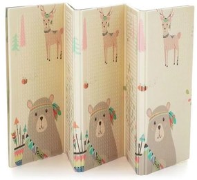 PETITE&MARS - Tappetino da gioco pieghevole CAMPY ELEPHANT&FOX