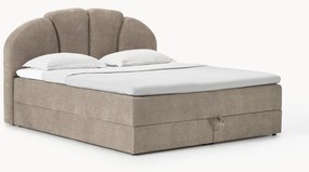 Letto boxsrping con vano contenitore Romia