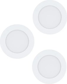 Eglo 98631 - Set di 3 faretti LED da incasso FUEVA LED/5W/230V