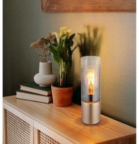 Globo 21000TCA - Lampada da tavolo ANNIKA 1xE27/25W/230V