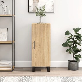 Credenza Rovere Sonoma 34,5x34x90 Cm İn Legno Multistrato /