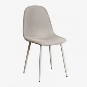 Confezione da 4 sedie da pranzo Glamm Deluxe Grigio Talpa Chiaro & - Sklum