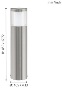 Eglo 94278 - Lampada LED esterna BASALGO 1 3,7W 230V IP44