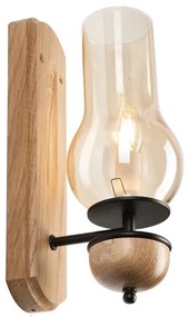 Brilagi - LED Applique COTTAGE 1xE14/40W/230V quercia/marrone