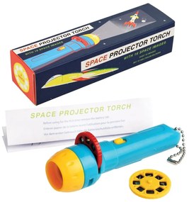 Proiettore tascabile per bambini a tema spaziale , 16 immagini Space Age - Rex London