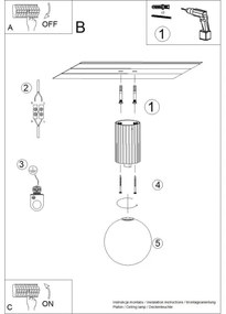 Sollux SL.1708 - Plafoniera da bagno HALO 1xG9/8W/230V IP44 bianco
