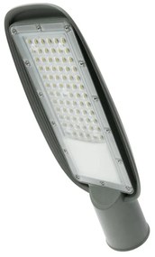 Lampione stradale Led 50W Grigio IP65 Bianco caldo 2700K M LEDME