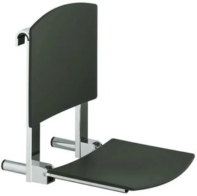 Keuco Plan Care sedile per doccia cromo-nero 34981010037