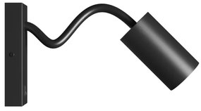 Faretto da parete SQUALLA VARIOSA 1xGU10/10W/230V nero
