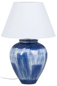 Lampada da tavolo 41 x 41 x 76 cm Ceramica Azzurro