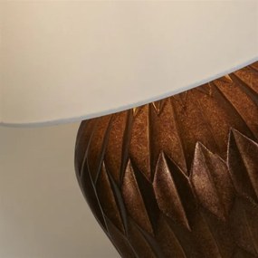 Searchlight EU61420BZ - ROSETTA lampada da tavolo 1x E27/60W/230V