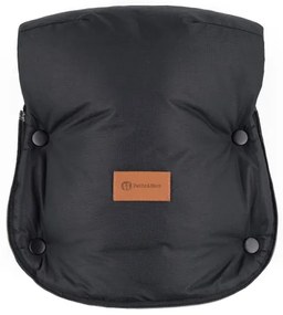 PETITE&amp;MARS - Manicotto per passeggino FURRY Forever Black