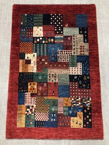 Loribaft Tappeto 90 x 130 (Iran) Annodato A Mano