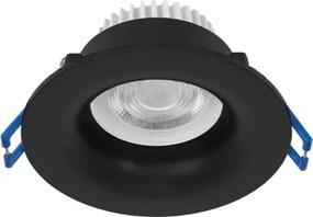 Eglo 902273 - LED Faretto da incasso per bagno SALABATE LED/4,9W/230V Ø8,8 cm IP65 nero