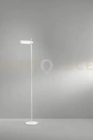 Ultima piantana in metallo bianco dimmerabile led 24w cct 3000k 400...