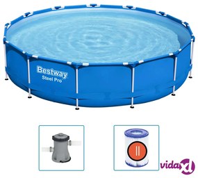 Bestway Steel Pro Telaio Piscina 396x84 cm