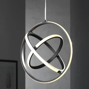 Lampadario LED design SOSPENSIONE VITY COL. NERO LED 30W 3000K nero