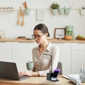 Rabalux 74232 - Lampada da tavolo LED dimmerabile CERIE LED/4W/5V nero