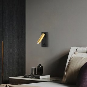 Brilagi - Luce Spot da parete LED dimmerabile MAYA 1xG9/4W/230V nero/oro