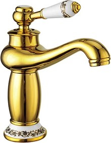 Mexen Draco rubinetto per lavabo, oro - 745400-50