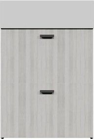 Mobile da bagno a terra 60x50x h82,5 cm bianco opaco, 2 cassetti COLAVENE Nobu