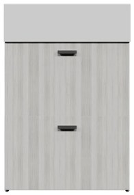 Mobile da bagno sotto lavabo COLAVENE Nobu beige opaco L 59 x H 71 x P 49 cm 2 ante, lavabo non incluso
