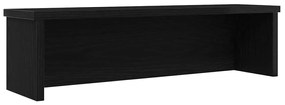 Scaffale Da Cucina Impilabile Nera 50x15x16 Cm İn Truciolato /