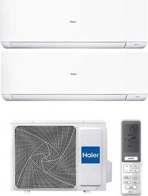 Haier Sphera Climatizzatore Dual 12000+12000 Btu Inverter A++A+ Wifi