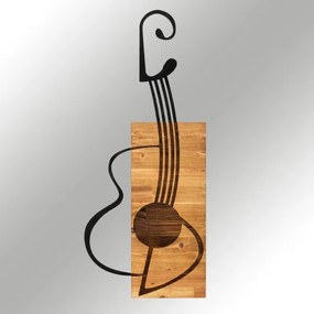 Decorazione da muro 39x93 cm chitarra