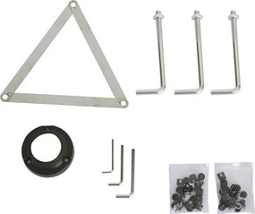 Lanterna da esterno classica verde scuro 235 cm 2 luci IP44 - Berta