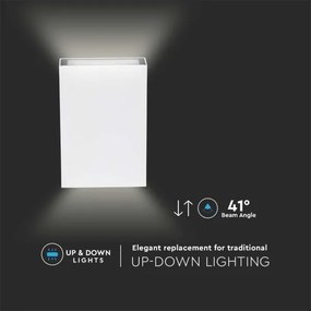 Applique a LED da esterno LED/4W/230V 6400K IP65 bianco