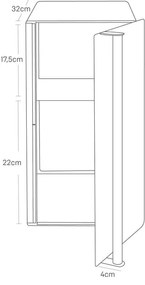 Cassetta per il pane in metallo Tosca - YAMAZAKI