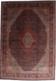 Tabriz Tappeto persiano 400 x 580 Blu (Iran) Annodato A Mano