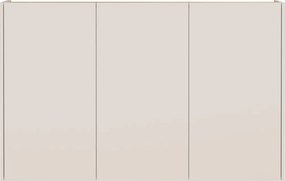 Armadietto color crema con effetto rovere 138x87x25 cm Libbiano – Germania