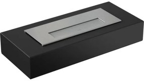 BIO camino INDIA 8,5x49 cm 2,5 kW nero