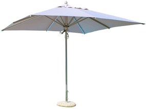 ABACUS - ombrellone da giardino 3x4 palo centrale in alluminio