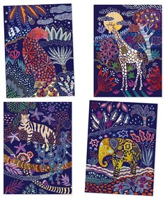 Carte da grattare - safari