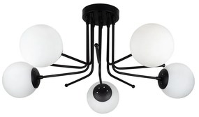Apparecchio da soffitto nero, altezza 34 cm Star - Squid Lighting