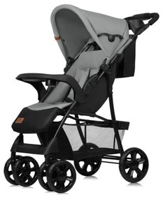 Lionelo - Passeggino EMMA PLUS grigio/nero